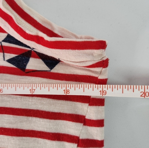 W5 Nautical cropped top, size medium - Picture 5 of 7